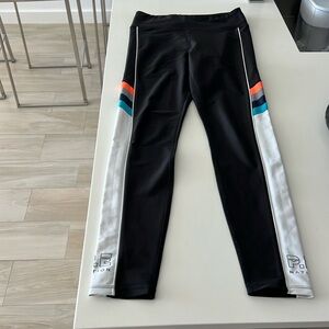P.E Nation Black Leggings Size M